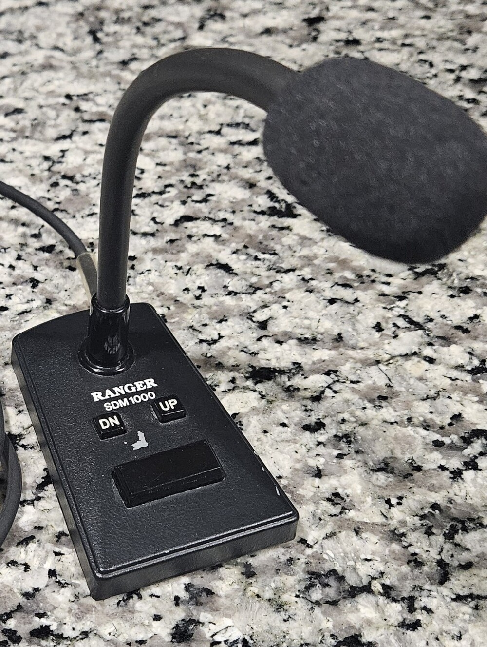 RARE Ranger SDM-1000 Amplified Base Microphone 8 Pin Up/Down Scanning CB Radio